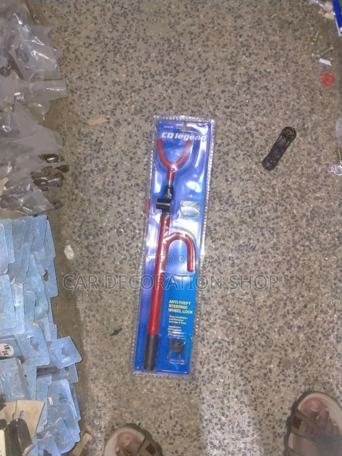 Antitheft Universal Clamp Steering Wheel Lock