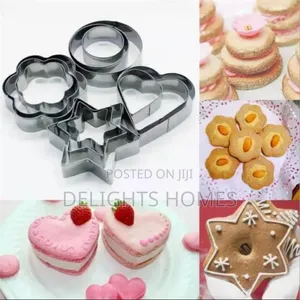 *12pcs Stainless Steel Cookies Cutter