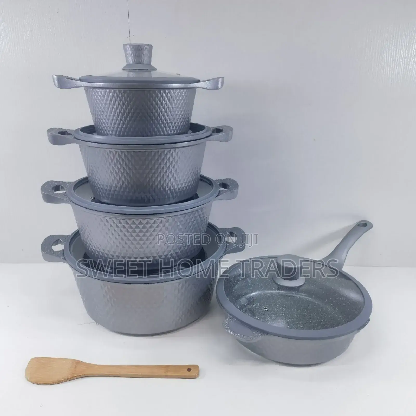*_Bosch 11pc Cookware With Silicone Lid Covers*_