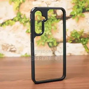 Transparent Case With Black Border – Samsung S23FE