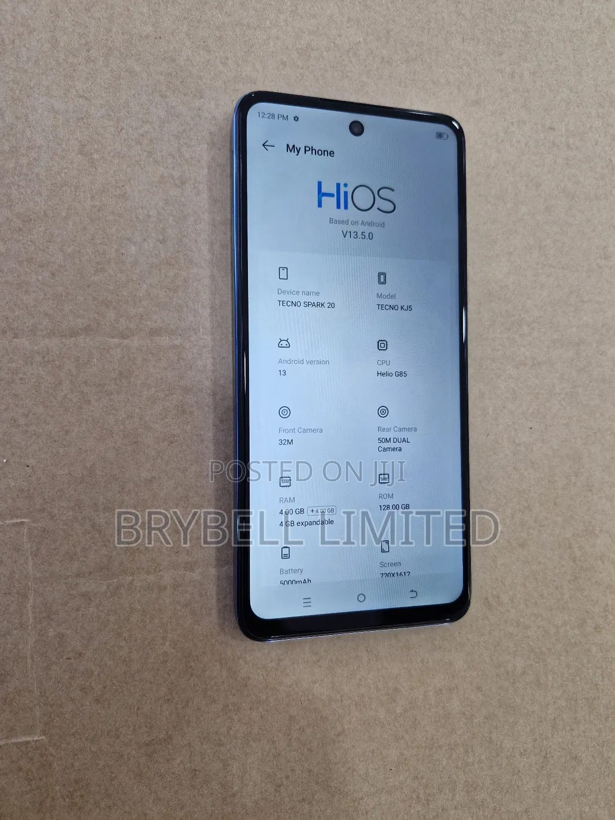 Tecno Spark 20 128 GB Blue