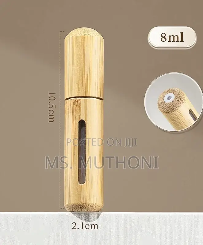 Bamboo Perfume Refill / Travel Bottle