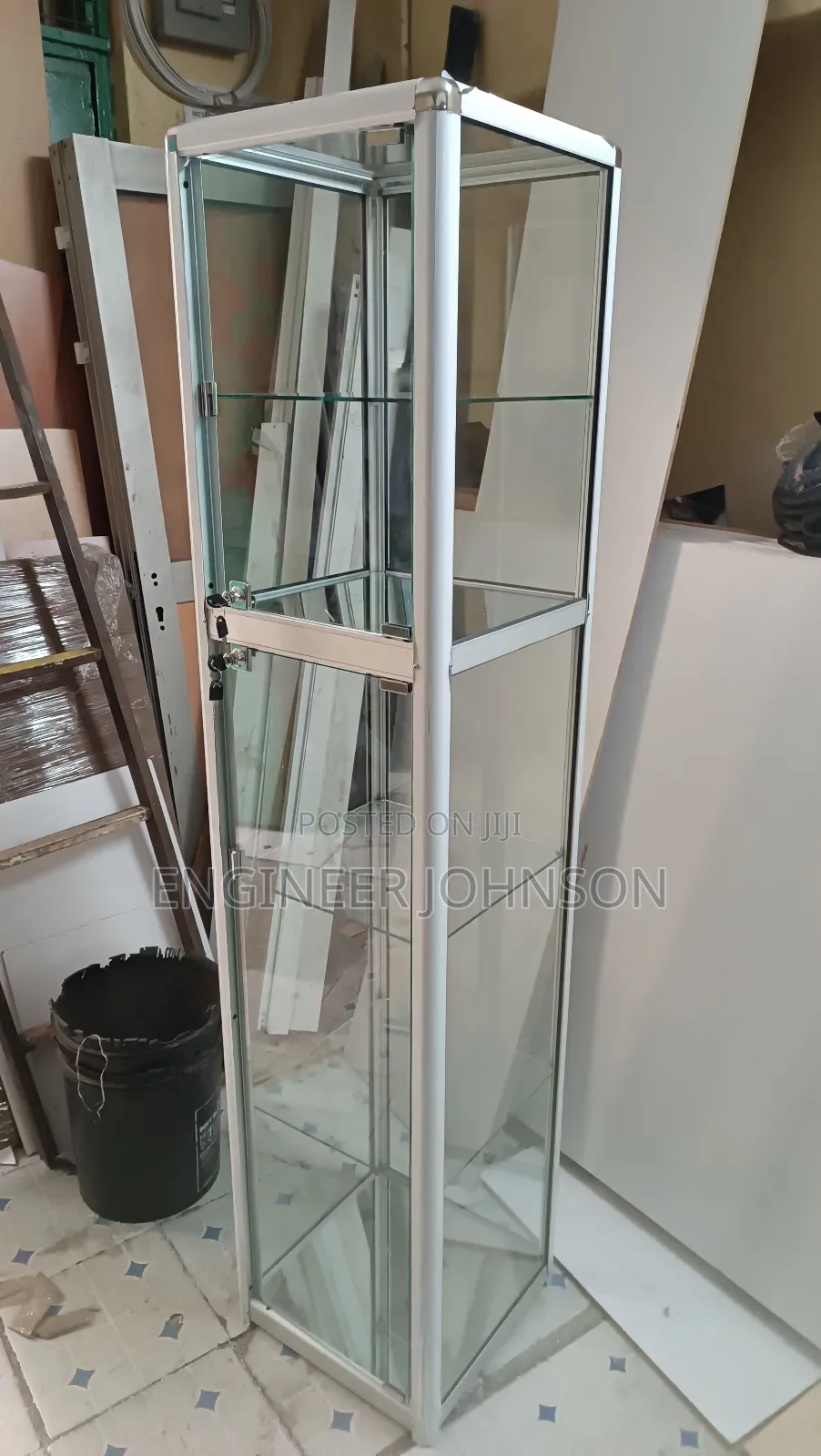 Cosmetics Glass Display