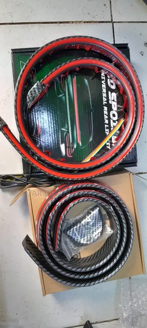 Led Lights and Non Led Carbon Spoiler