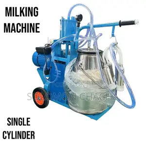 Heavy Duty Single Cylinder Cow Milking Machine