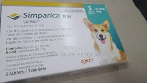 Simparica Tab 40mg - 10.1KG – 20.0KG Dog Weight Per Tablet