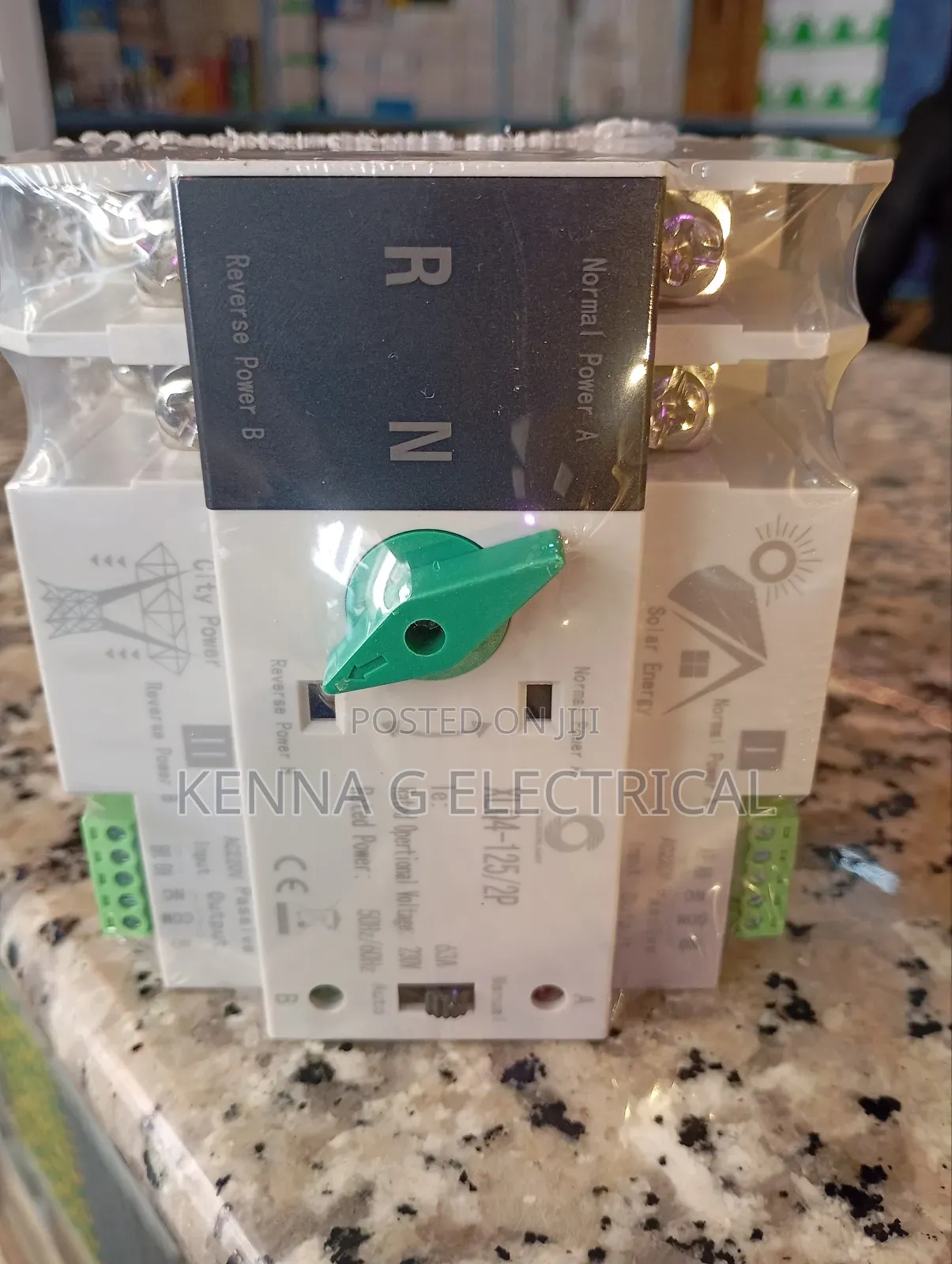 Automatic Transfer Switch ATS 2 Pole 63A