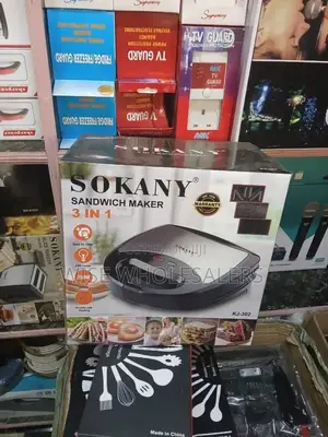 Sokany 3 in 1 Sandwich, Waffle Maker Grill