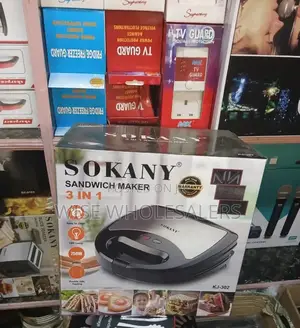 Sokany 3 In 1 Sandwich, Waffle Maker Grill*%°°••
