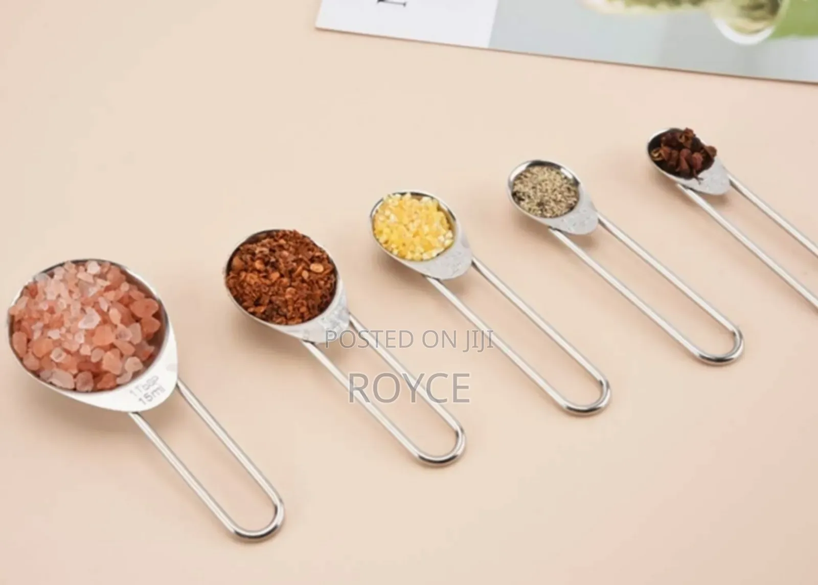 Stainless Steel Measuring Spoons-5pcs