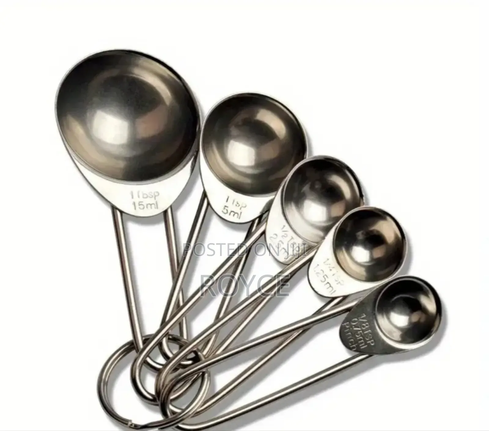 Stainless Steel Measuring Spoons-5pcs