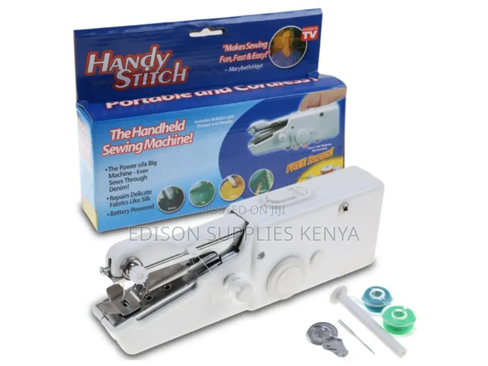 Sewing Machine Handheld Handy Stitch Sewing Machine Battery