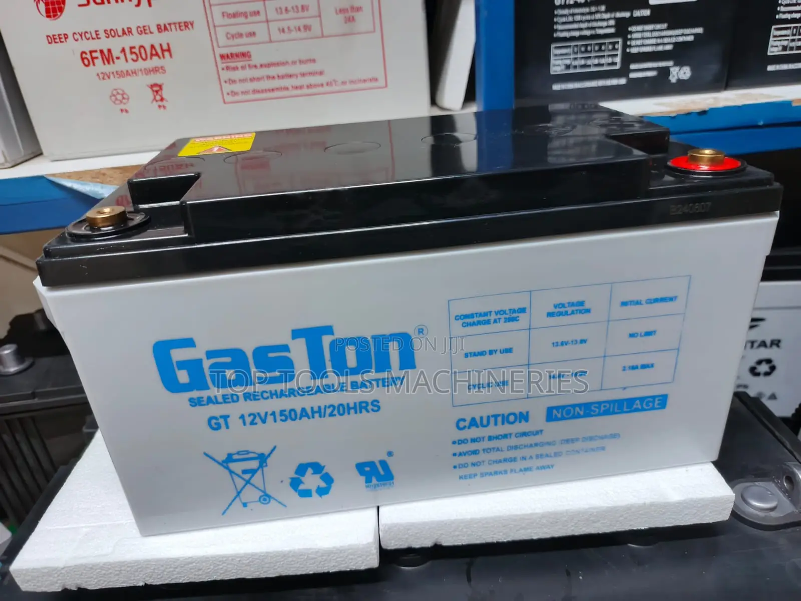 Gaston 150ah 12V Solar Battery