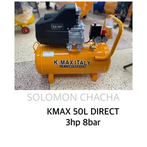 Kmax Italy 50 LTRS 3hp Direct Driven 8 Bar Air Compressor