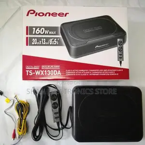 160w Active Bass Speaker Subwoofer Pioneer Ts-Wx130da Compac