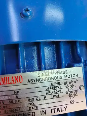 Astramilano Motor 7.5hp Low Speed Single Phase