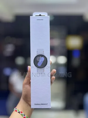 Silver Galaxy Watch 7 44mm Bluetooth AI Smartwatch