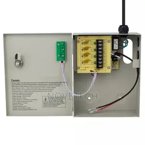 Power Supply Box DC12V 10A for CCTV