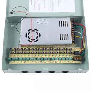 12VDC 18CH 30A Security Camera Power Supply Box CCTV DVR