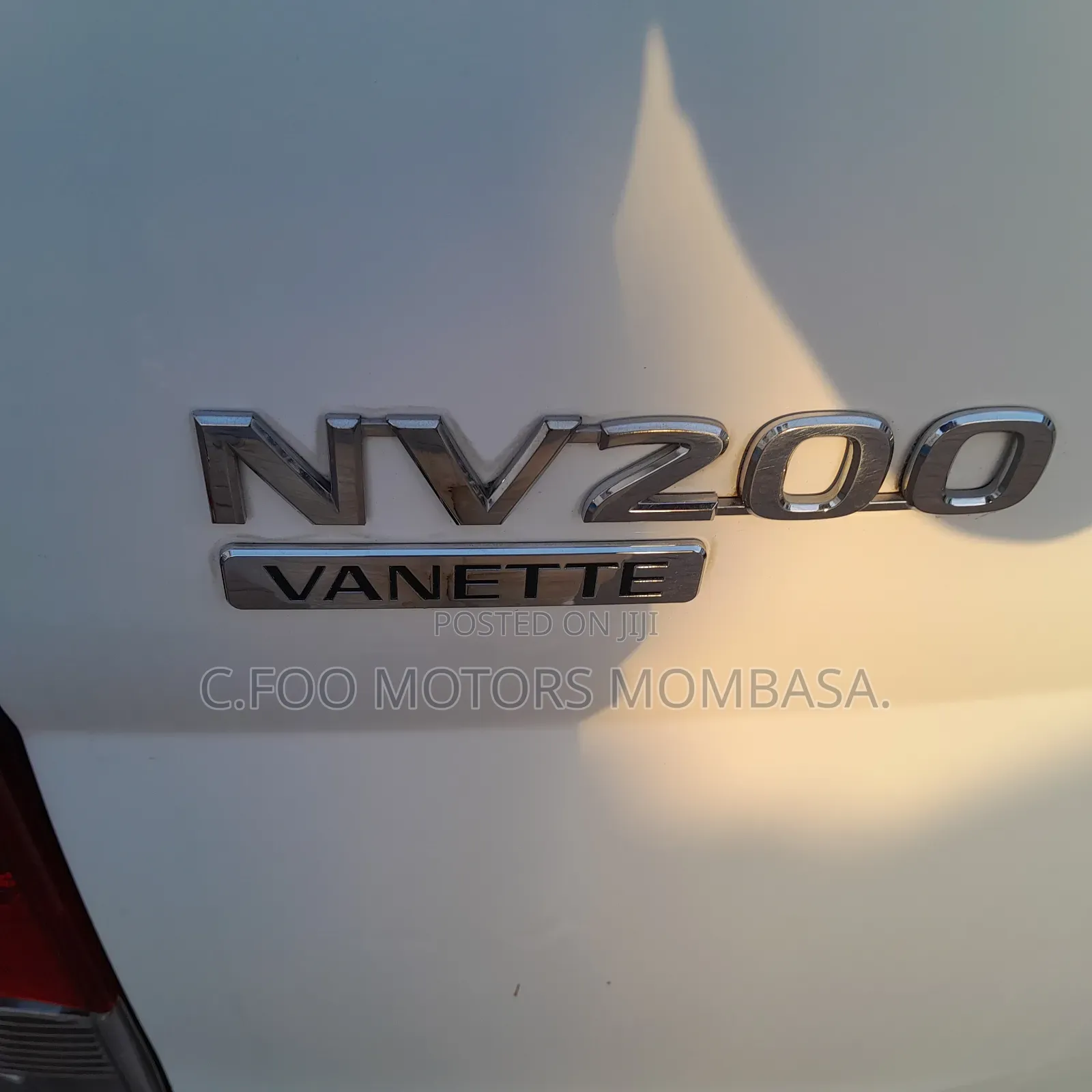 Nissan NV200 2017 White