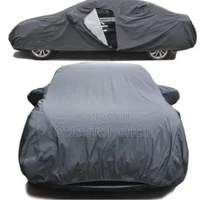 Silver Heavy Duty Car Cover From Sun,Rain,Snow,Birds