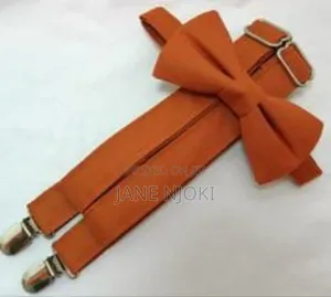 Suspenders Burnt Orange