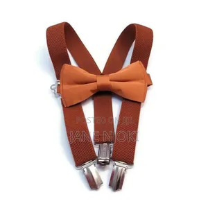 Suspenders Burnt Orange
