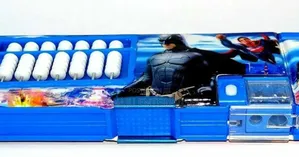 Double Sided Pencil Box With Abacus