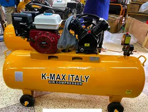 Kmax Italy 200L 7.5hp Petrol Driven Air Compressor 2 Piston