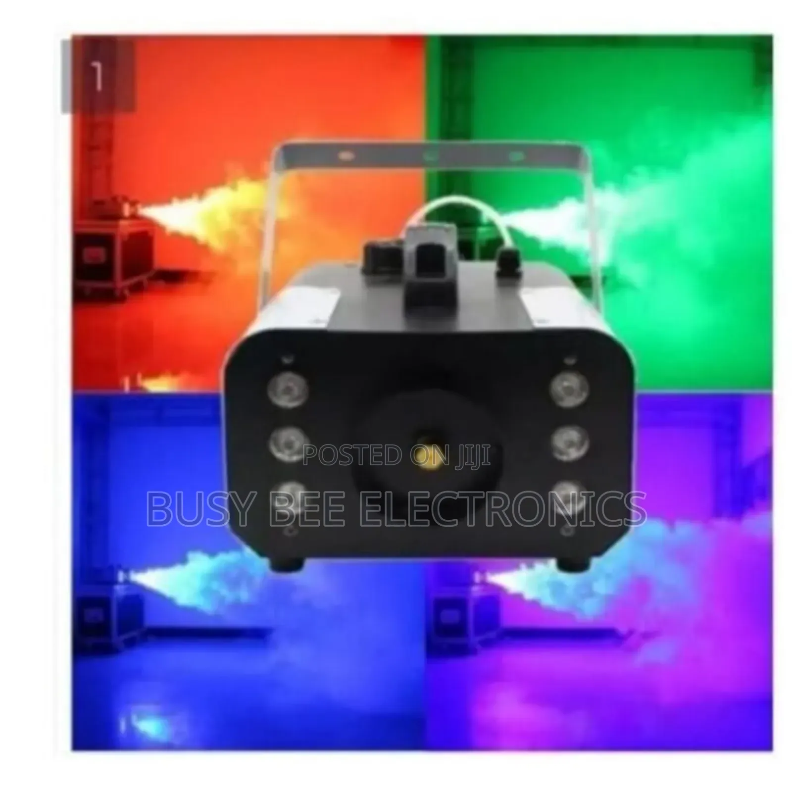 Mace Fog Machine 1500 Watt With 6 Led Lights