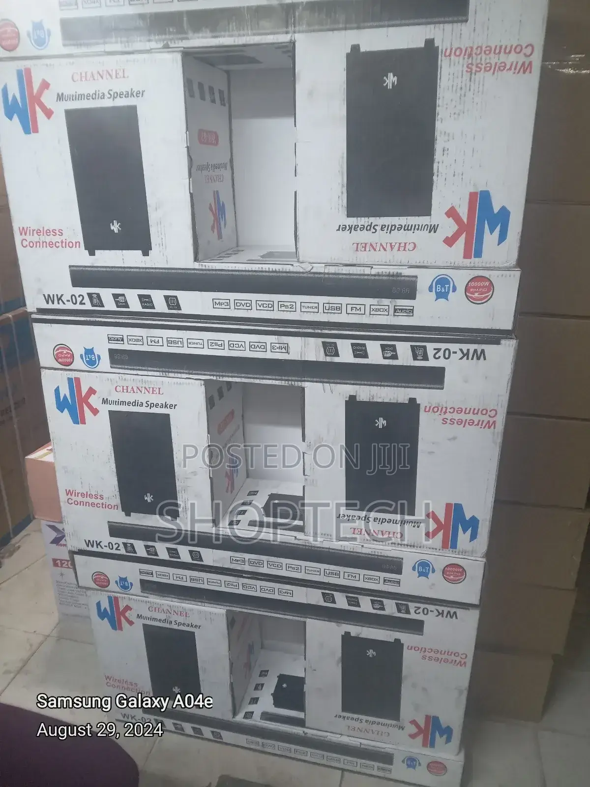 Wk Multimedia Wireless Sound Bar