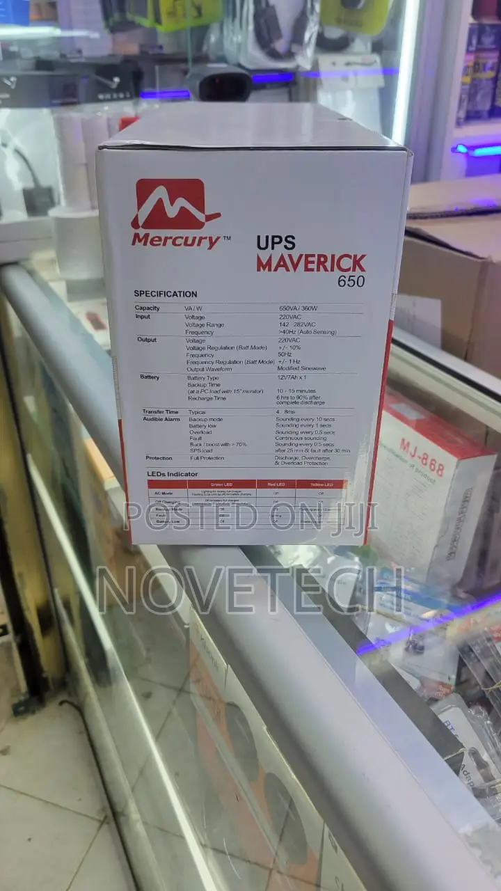 Maverick 650 VA Desktop UPS Computer