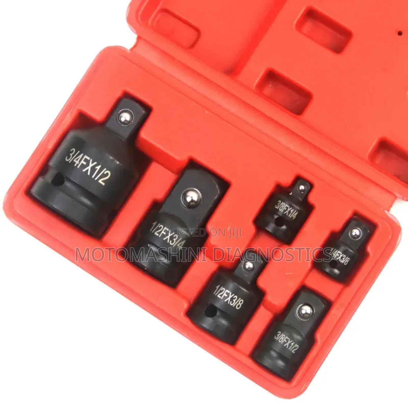 6 Piece Ratchet Socket Spanner Adapter Set