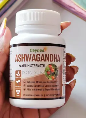 Ashwagandha Supplement for Cortisol, Stamina 1000mg -60tabs