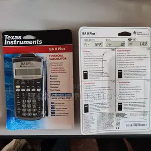 Texas Instruments Financial Calculator Ba Ii Plus Calculator