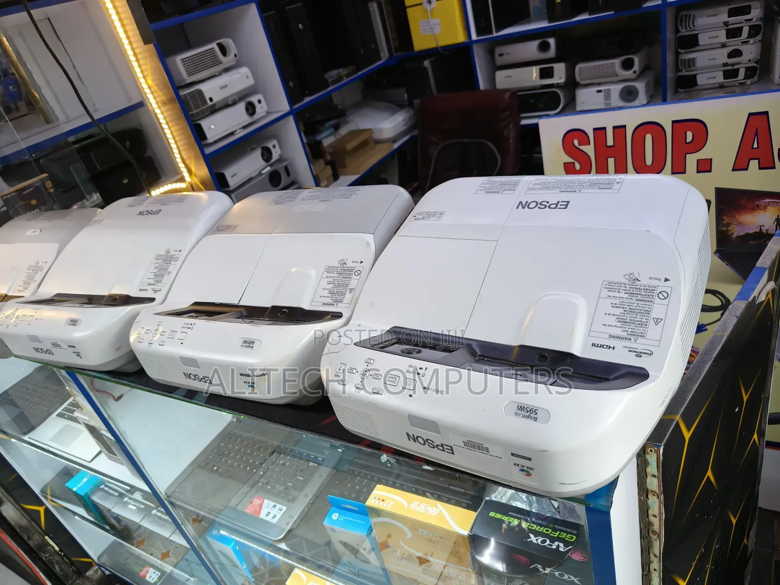 Epson Brightlink 585wi Short Throw Projector
