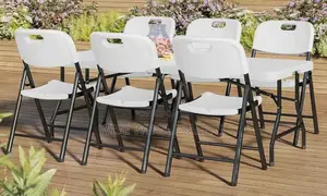 White Foldable Chair**°^••√ ✓
