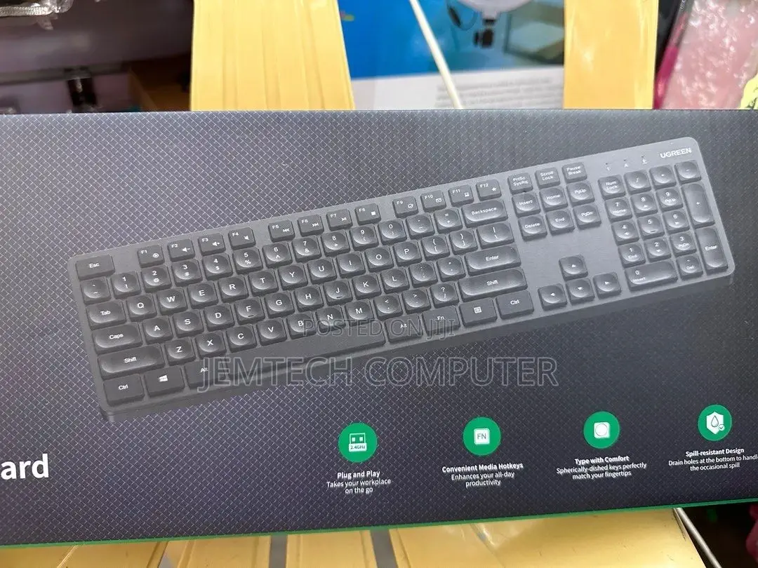 UGREEN Wireless Keyboard and Mouse Combo US
