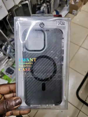 Magsafe Carbon Fiber Texture Hard Case for iPhone 13 Pro Max