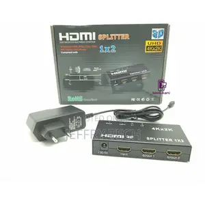 Rohs Compliant Powered UHD X 1X2 2 Way HDMI Splitter