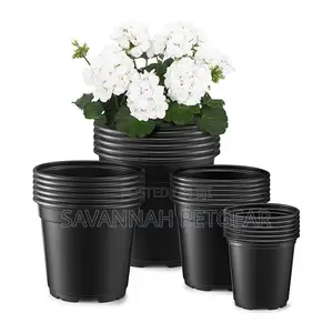 Reusable 750ml Plastic Planters Seedlings Flower Pots