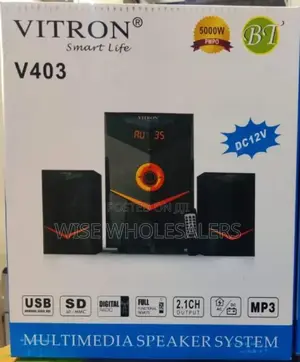 Vitron V403 Subwoofer 5000w 2.1ch Bluetooth *