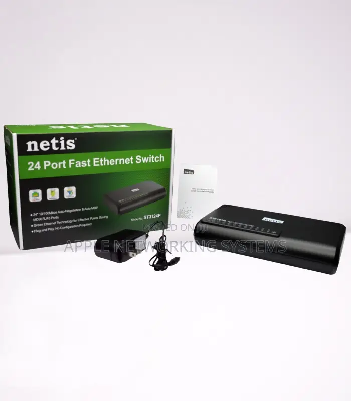 Netis ST3124P 24 Port Fast Ethernet Switch