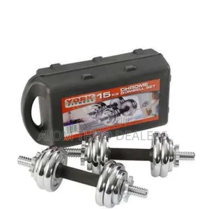 Chrome Dumbells (With Case) 15kg