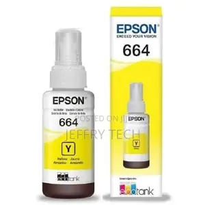 Epson Ink Cartridge C13T66444A 664 Yellow