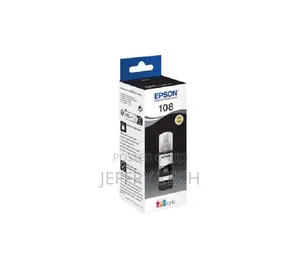 Epson 108 Ecotank Pigment Black Ink Bottle
