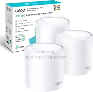 Tp-Link Deco X20(3-Pack) Ax1800 Whole Home Mesh Wi-Fi 6
