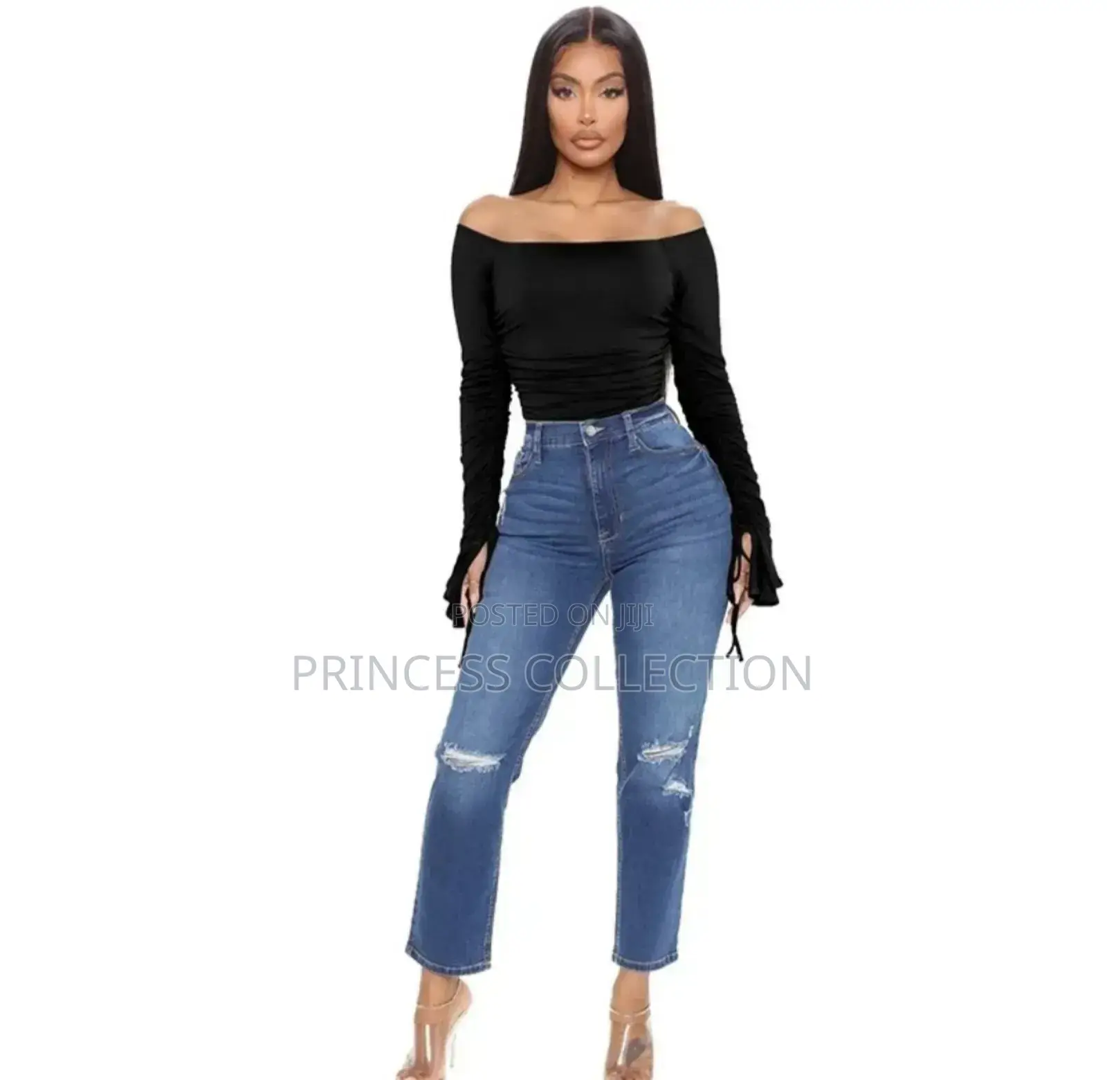 Ladies Cute Denim Pants