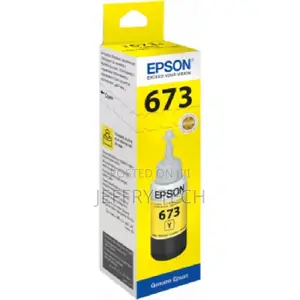 Epson T6734 Yellow Ink Bottle