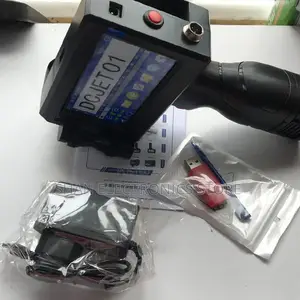 Handheld Portable Labeler for Date Logo Barcode Inkjet Print
